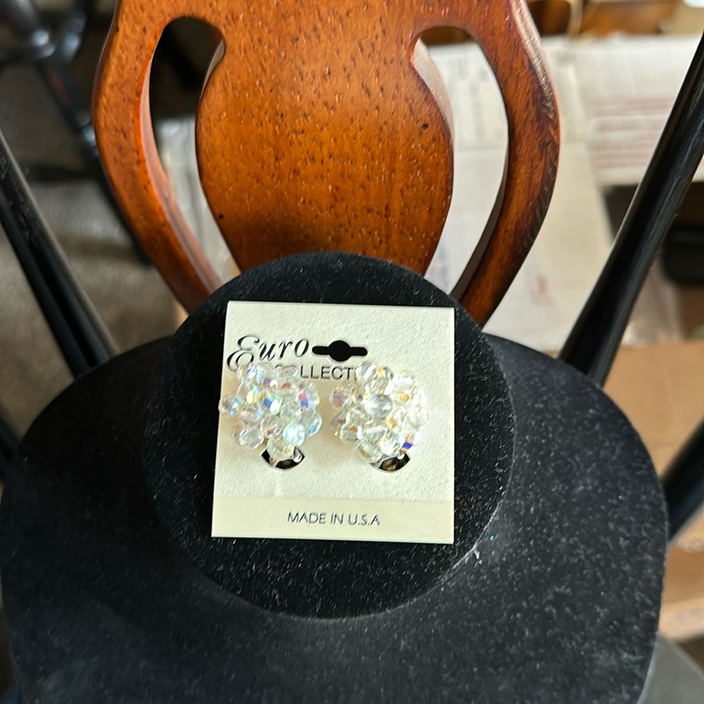 Euro Collection Clip On Earrings- made in USA